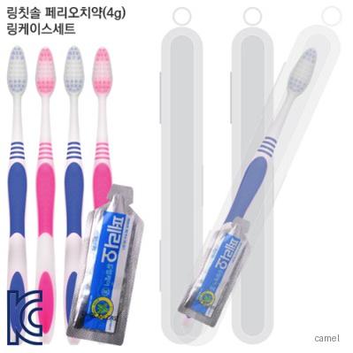 링칫솔 페리오치약 4g 링케이스세트
