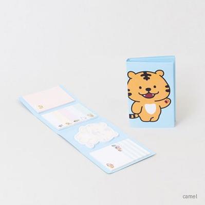 4단 접이 수첩형 점착메모지 HS 904 01
