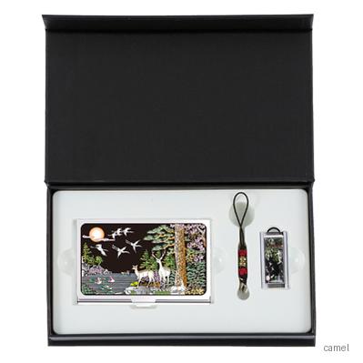 채색십장생자개명함 채색십장생자개USB 8GB 64GB