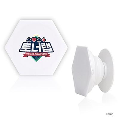 육각 모던 스마트톡 칼라인쇄 화이트