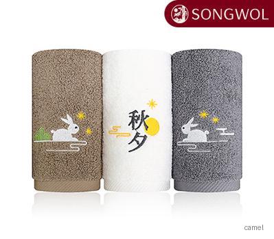 송월 추석타올 래빗문 150g 1p