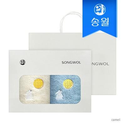 송월 달토끼 2매세트 쇼핑백