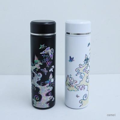 나빌레라 고급 316 나비정원 자개텀블러 500ml