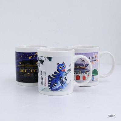 나빌레라 민화일러스트 머그컵