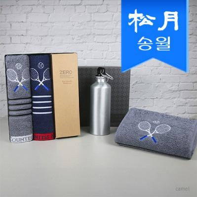 송월 스페셜 기프트세트 테니스스포츠2p 메탈스포츠보틀1p