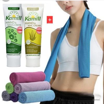 독일 카밀 핸드크림 스포츠 타올 선물세트