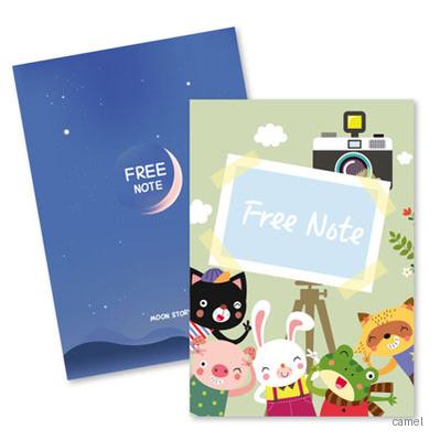 주문제작 A4 연습장 무지 중철 독판