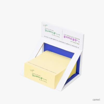 측면인쇄 슬로프메모함 소 점착메모 200매