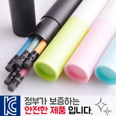 파스텔연필5p 바닐라원통세트