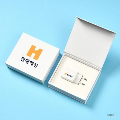 GAN 2포트 고속 충전기 20W 자석싸바리