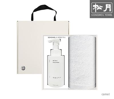 송월 스노우40 생활공작소500ml세트 타올1p 핸드워시1p