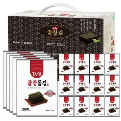 광천 곱창김 전장5봉 도시락 12봉 김세트