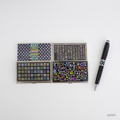 자개띠볼펜 2종세트 한글문양