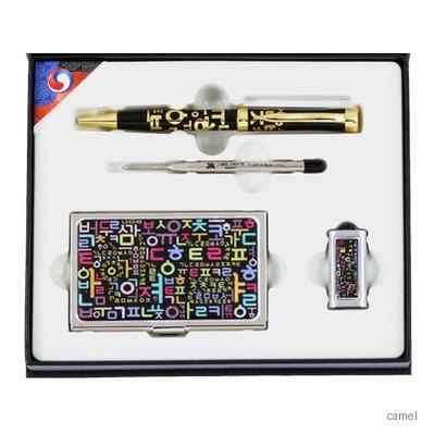 한글볼펜 리필심 한글자모음자개명함 한글자모음자개USB