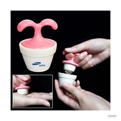 볼회전 고급형 새싹 안마기 마사지기 지압기 연두색 색상다양
