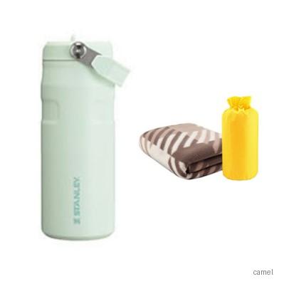 JE 담요 스탠리 플립스트로 355ml 세트