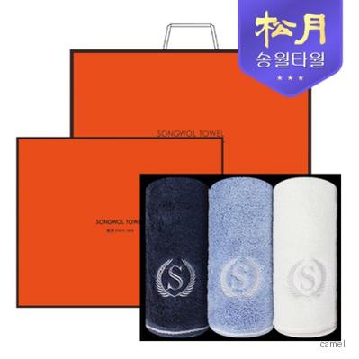 송월타올 슈퍼클래스 뱀부 S90 3P 타올세트