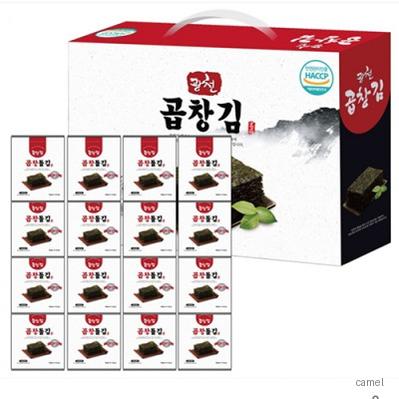 곱창 돌김 광천 도시락 김세트