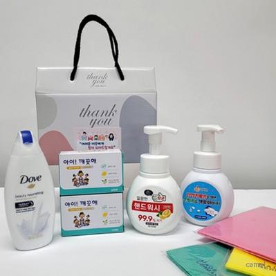 선물세트 6종 바디워시 핸드워시 비누 독일행주 아이깨끗해