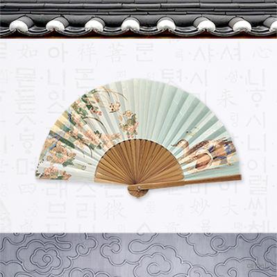 독판 오죽선부채 중