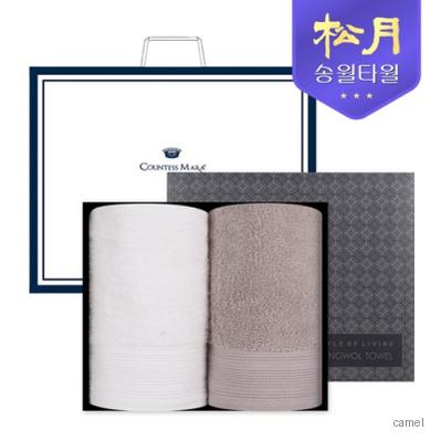 송월타올 호텔컬렉션 코밍40 150g 2P 타올세트
