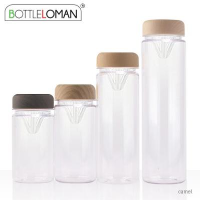 보틀로만 아이스전용 PET 우드 쉐이킹 마이보틀 300ml 350ml 500ml 700ml 네오프렌 파우치 무료증정