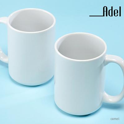 16온스 롱화이트머그 아델480ml