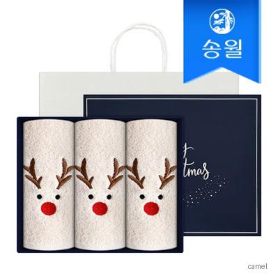 송월 루돌프 3매케이스 쇼핑백