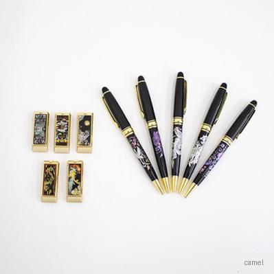나빌레라 고급문양 자개볼펜 USB 2종세트