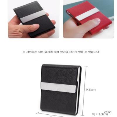스텐레스 명함지갑 명함케이스 카드지갑 고급형