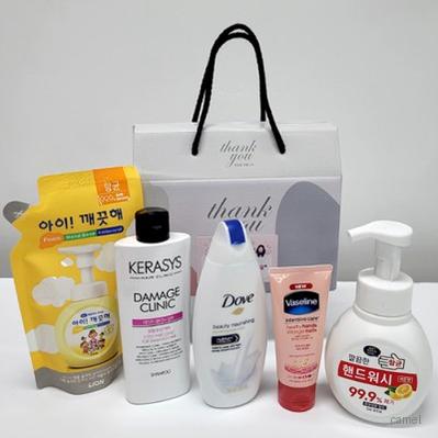 선물세트 6종 바디워시 핸드워시 샴푸 핸드크림 아이깨끗해