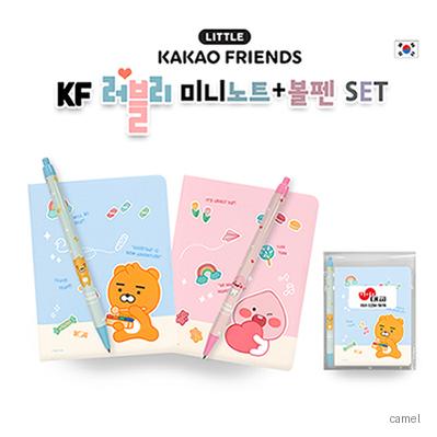카카오 KF 러블리 미니노트 볼펜세트