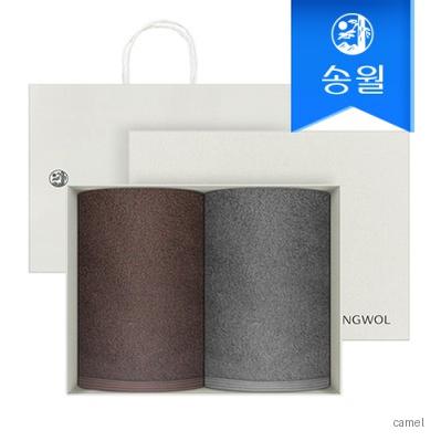 송월타월 호텔컬렉션 톤 2매 선물세트 크림상하 쇼핑백 답례품