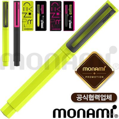 모나미 153네오만년필 네온