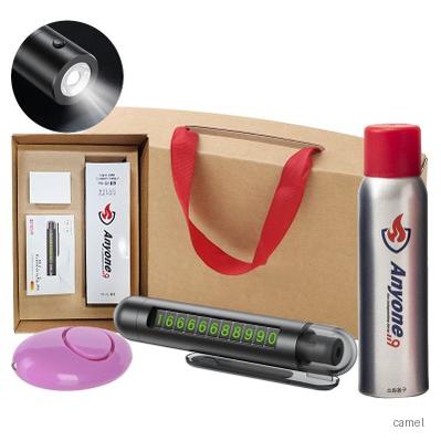 애니원소화기450g 4in1비상탈출키트 호신용경보기 세트
