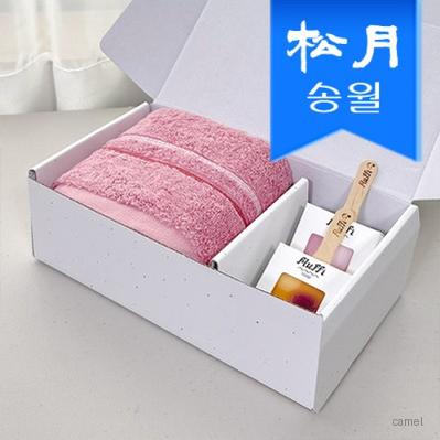 송월타월 수건 기프트세트D 루시아1 비누스틱2 답례품 단체선물 기념선물