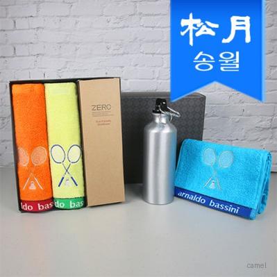 송월 스페셜 기프트세트 배드민턴2p 메탈스포츠보틀1p