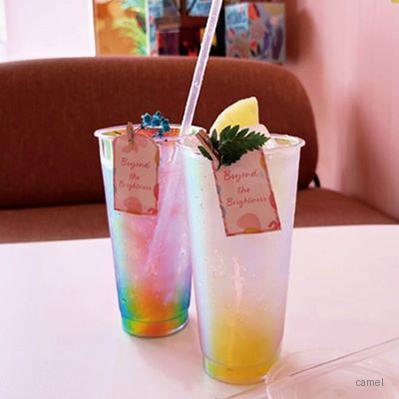 레인보우 텀블러 콜드컵 710ml