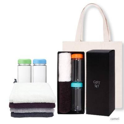 주방고리 40수코마 2p보틀350ml 2p세트 에코백포함