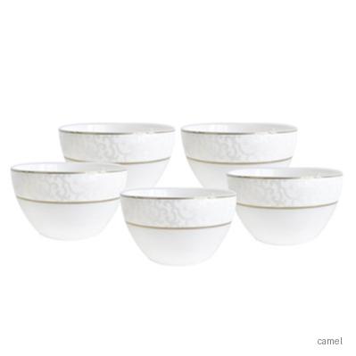 비발디 본차이나 당초문 공기 5P세트