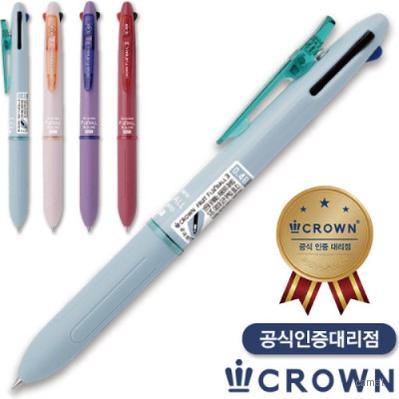 크라운푸르츠픽스볼3색 앞으로지우는볼펜