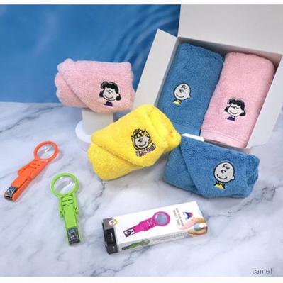 송월 스누피 수건 확대경 손톱깍기 선물세트 타올세트 타올선물 사은품 레디백 기념타올 타월선물