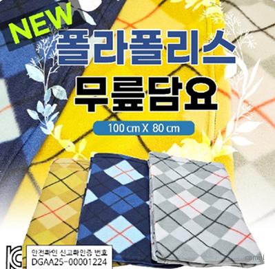 25년형 뉴체크3색 무릎담요