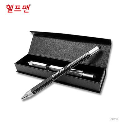 헬프맨 스트롱 멀티터치펜 눈금자 드라이버 수평계