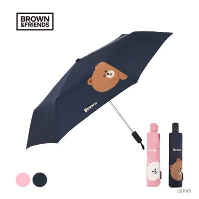 라인프렌즈 3단우산 빼꼼 자동