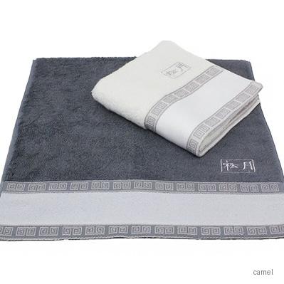 송월타올 격자 170g 전사타올 컬러인쇄 뱀부얀수건