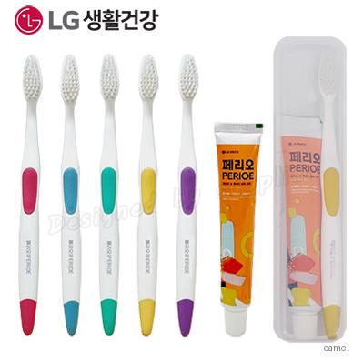 LG미세모 페리오 오리지널 칫솔치약세트 LG생활건강