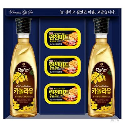 기쁨1호 카놀라유 런천미트 명절선물세트 설선물세트