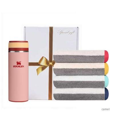 스탠리 트랜짓 트위스트플립 머그 355ml 송월고급수건1P세트