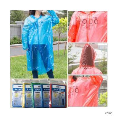 일회용 우의 비옷 고급지퍼비닐